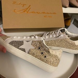 Glitter star sneakers